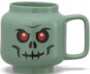 LEGO CERAMIC MUG – SKELETON, SMALL, 9.0 CM, 0.25 L. HALLOWEEN