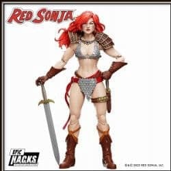 RED SONJA EPIC H.A.C.K.S. ACTION FIGURE RED SONJA