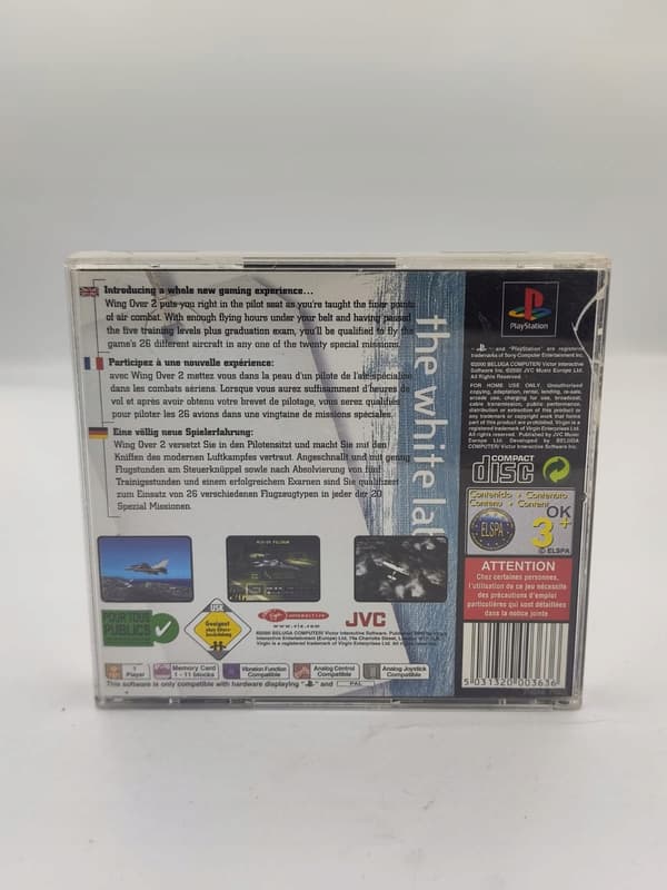 Wing Over 2 3XA for PS1 (Sony PlayStation (PSX))