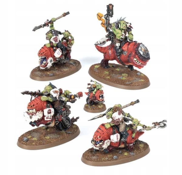 Warhammer 40 000 ORKS SQUIGHOG BOYZ Games Workshop 40k GJUTFORMAR