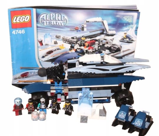 LEGO Alpha Team 4746 INSTRUCTIONS: Mobile Command Centre SET