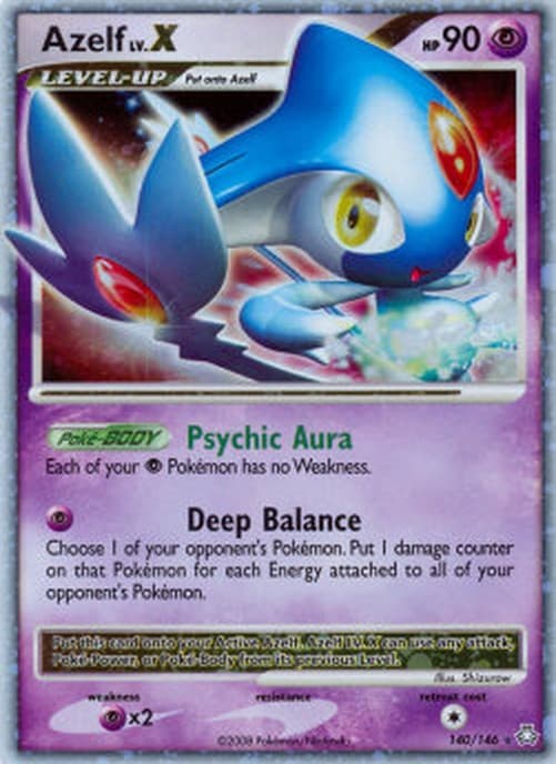 Pokemon Azelf LV.X