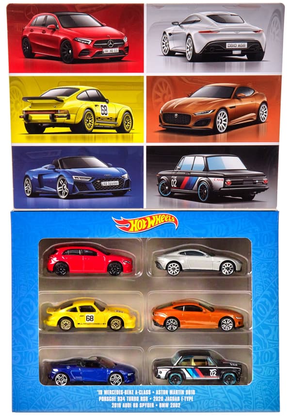 Hot Wheels European-themed HLK51