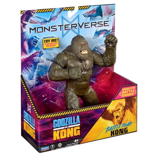 Godzilla vs Kong S2 Figure – Kong Ready for Battle, 18 cm, with Sound
