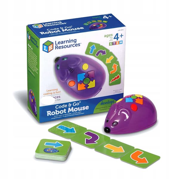 Learning Resources Code & Go Robot Mouse Educational Set – 28 pieces