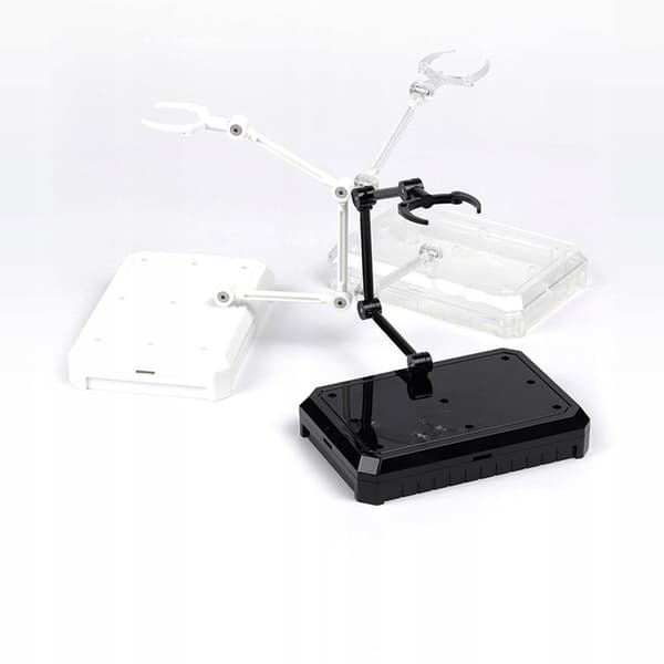 Action Figure Stand – Sturdy, portable, stable, premium-quality doll stand – Transparent