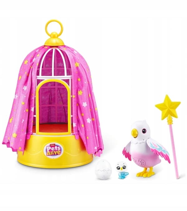 ZURU PETS ALIVE POLLY INTERACTIVE MAGICAL BIRD INTERACTIVE PARROT