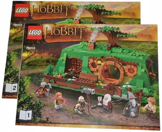 LEGO Instructions + Stickers: The Hobbit – An Unexpected Gathering 79003, 2013