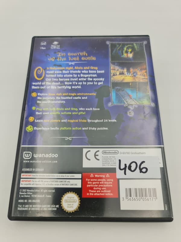 NINTENDO GAMECUBE CASTLEWEEN