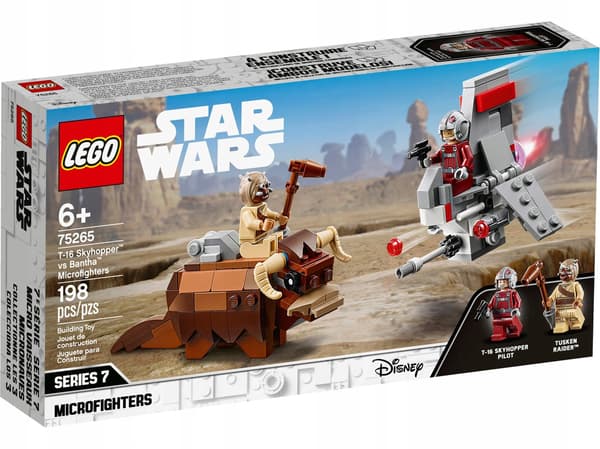 LEGO 75265 Star Wars – T-16 Skyhopper vs Bantha Microfighters
