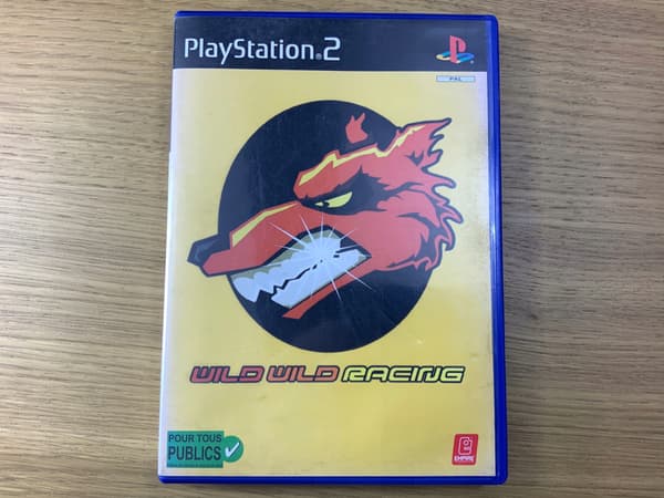 WILD WILD RACING – PS2 game disc, very good+ condition, complete set