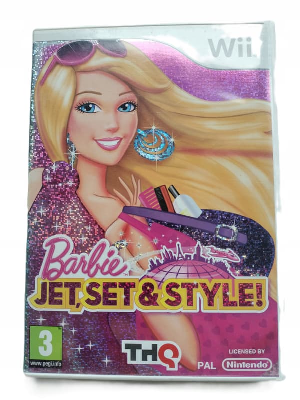 BARBIE JET SET & STYLE Wii * ENG