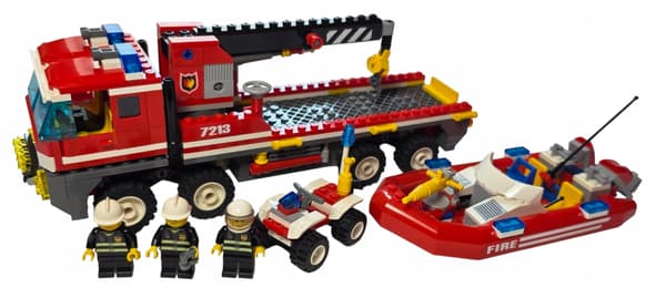 LEGO CITY 7213 Off-Road Fire Engine – second-hand set