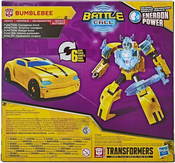 Transformers Bumblebee Cyberverse Adventures Battl