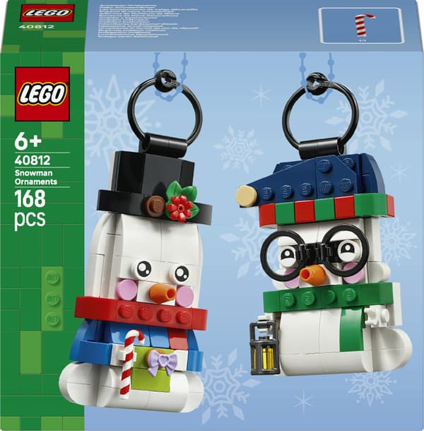 LEGO Snowman Decorations 40812
