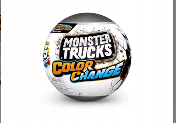 5 SURPRISE MONSTER TRUCK COLOUR CHANGE