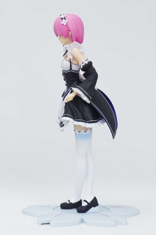 Re:Zero Anime Ram Curtsey Premium SEGA Rem Figurine