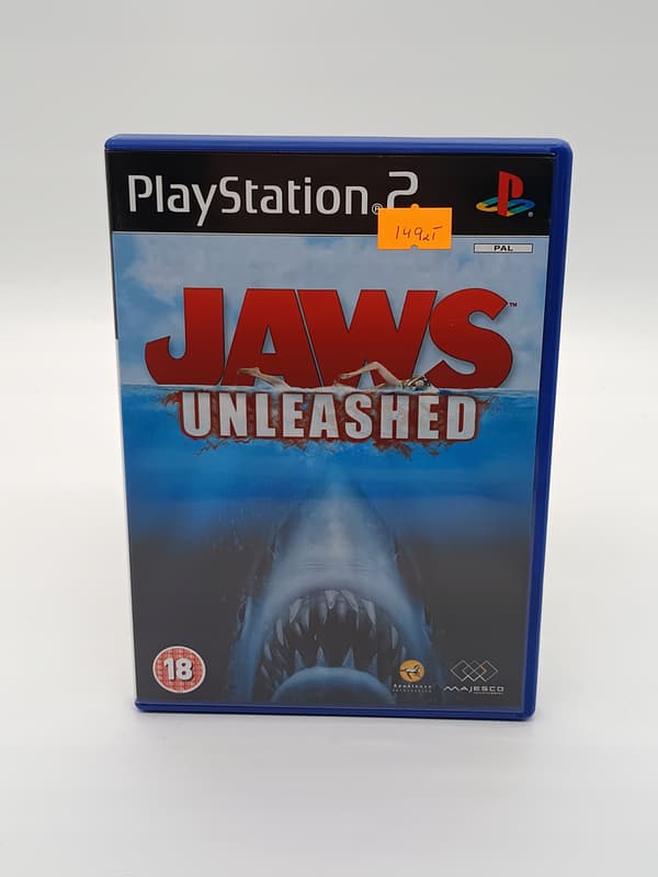 JAWS UNLEASHED PS2 (PlayStation 2) boxed version