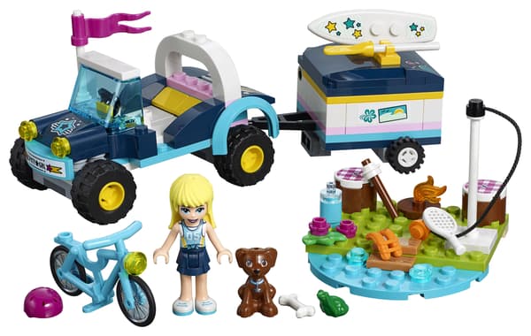 LEGO Friends 41364 Stephanie’s Rover with Trailer