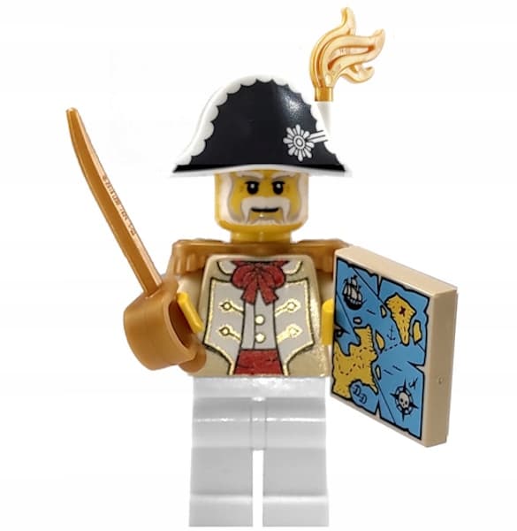 LEGO Pirates Limited Edition – Imperial General + map + golden sabre!