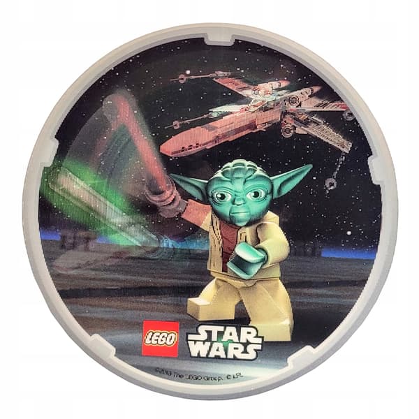 Lego Star Wars Yoda 3D sticker, 2013