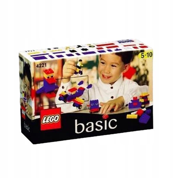 New LEGO Basic Building set 4221, unique, MISB, 1998, faded packaging