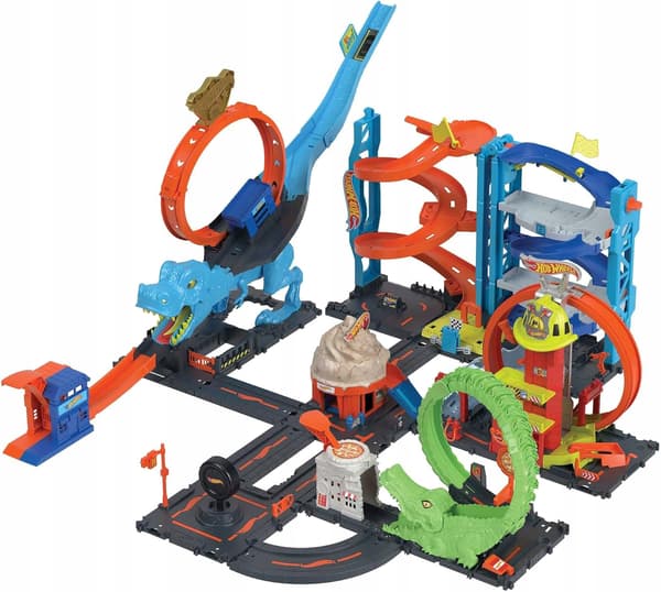Hot Wheels City Fire Station with Loop Set HKX41