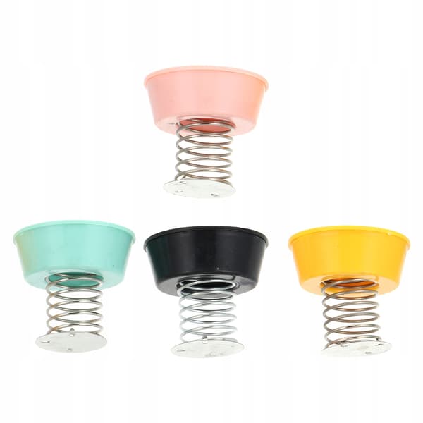 4 PCS. STURDY SPRING-LOADED BASE FOR CREATIVE DOLLS