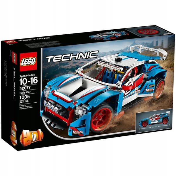 LEGO Technic 42077 Blue Racing Car