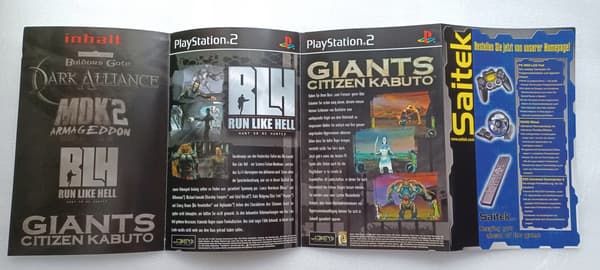 Giants Citizen Kabuto, PlayStation 2, PS2