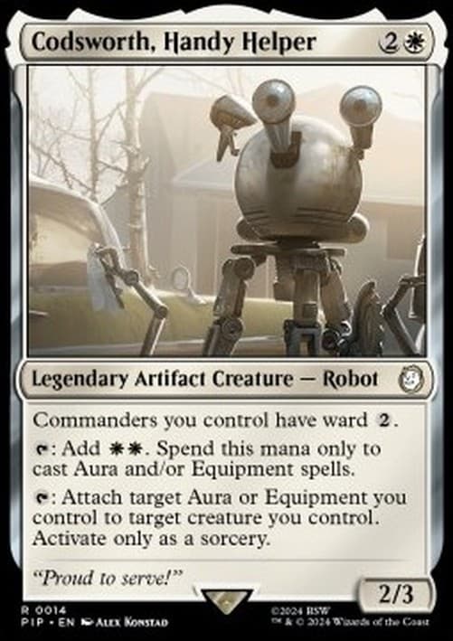 Magic: The Gathering Codsworth, Handy Helper
