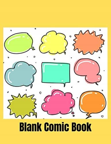 Blank Comic Book: A notebook for drawing your own comics