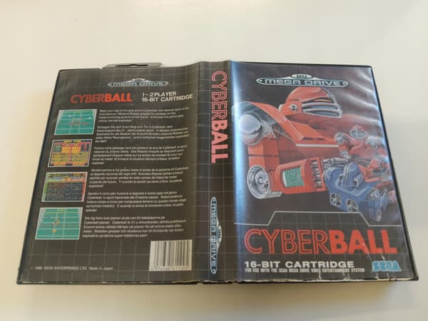 CYBERBALL MEGA DRIVE ENG SEGA