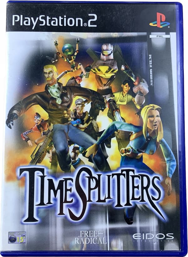 TIMESPLITTERS TIME SPLITTERS – excellent+ condition, complete PS2 set