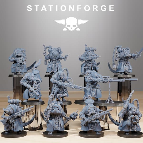 Raticus Grunts x11 – Station Forge – 3D printing