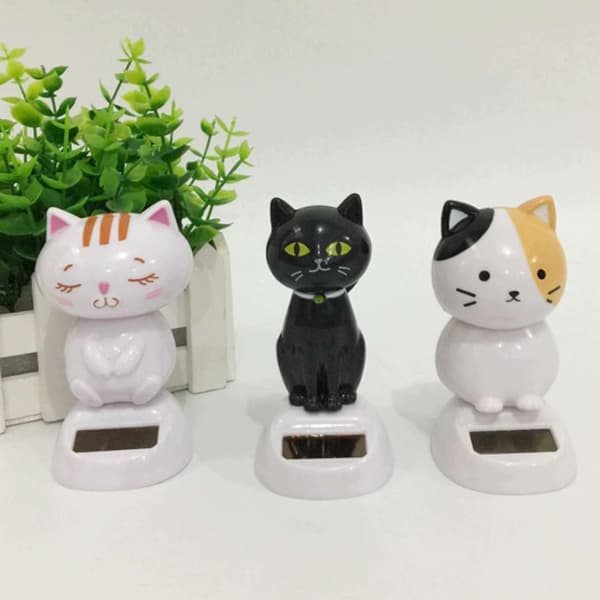 Bobblehead Toy Material: Plastic Accessories, Automatic, White, Black, Pointear