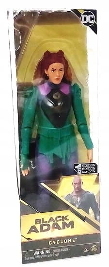 BLACK ADAM CYCLONE FIGURINE, 26 CM, ARTICULATED, DC