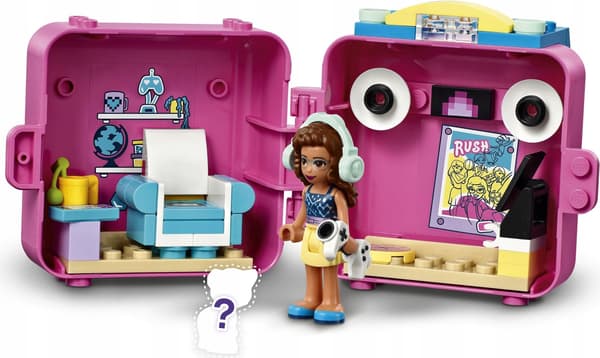 LEGO FRIENDS 41667 Olivia’s Game Cube Box