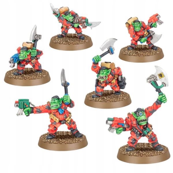 Classic Blood Axe Kommando (Metal) | Orker