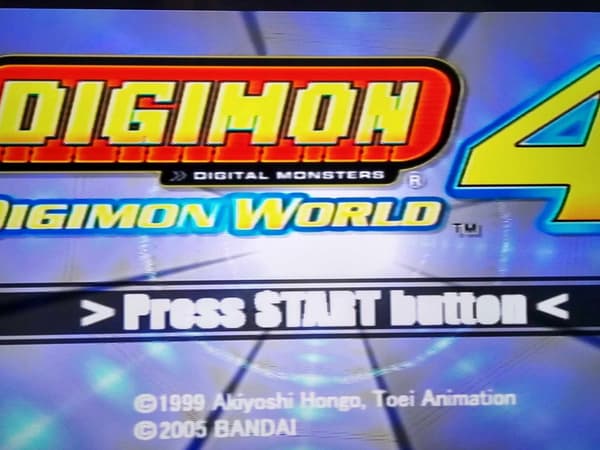 Digimon World 4 PS2 – PLEASE READ THE DESCRIPTION!!! THE DISC IS VERY SCRATCHED!!!
