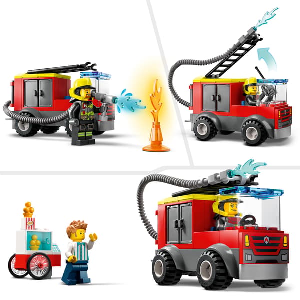 LEGO City 60375 Fire Station and Fire Engine