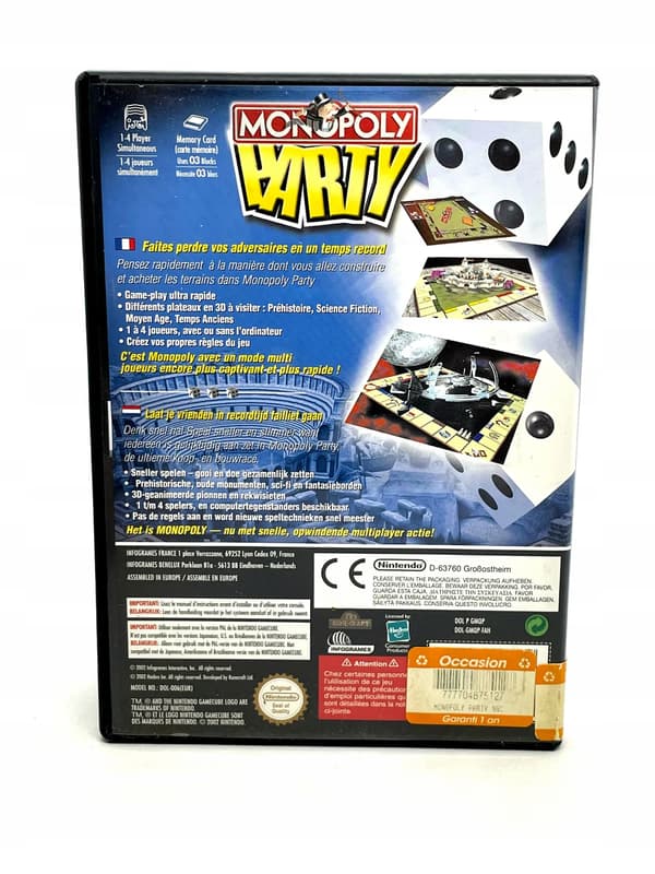 Monopoly Party for Nintendo GameCube