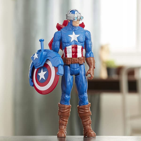 HASBRO CAPTAIN AMERICA BLAST GEAR LAUNCHER E7374