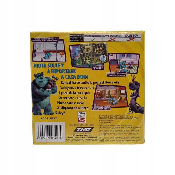 Monsters Game Boy, Game Boy Advance, GBA
