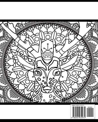Mystical Creatures Colouring Book: Sunshine Seeds Collection