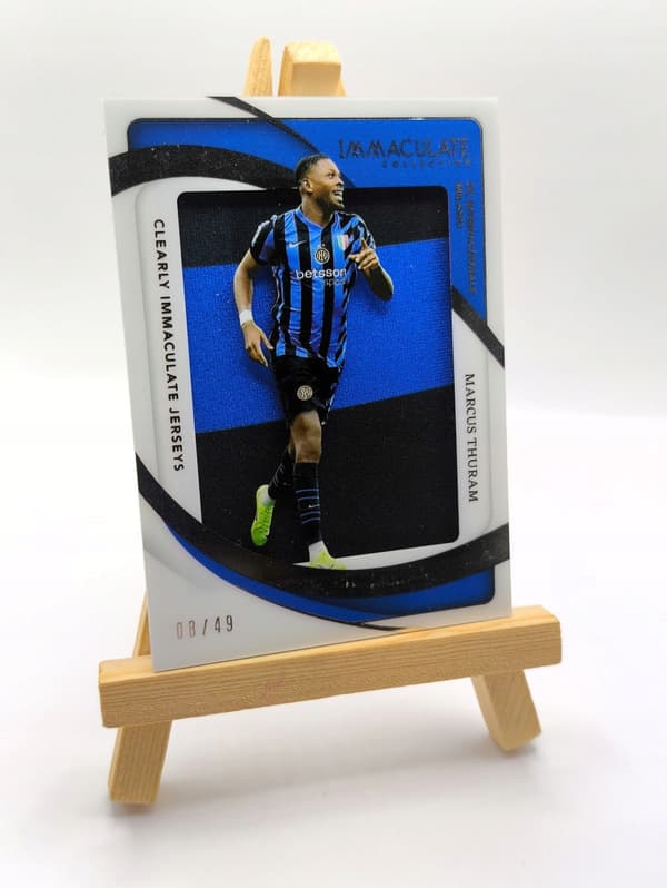 Panini Immaculate 2024/2025 Card: Marcus Thuram Inter Jersey – Limited Edition 08/49