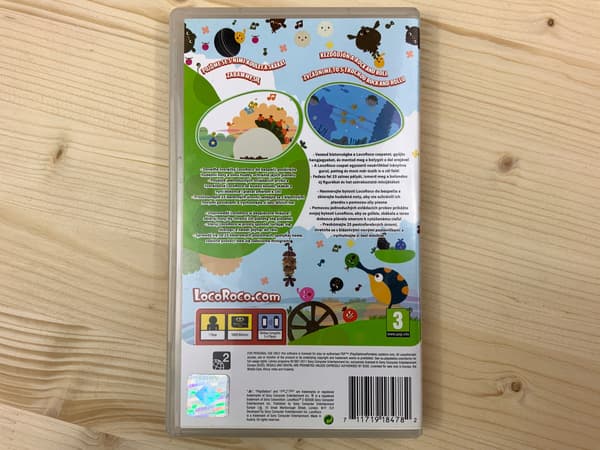 LOCOROCO 2 – disc in very good+ condition, complete set with Polish PSP version