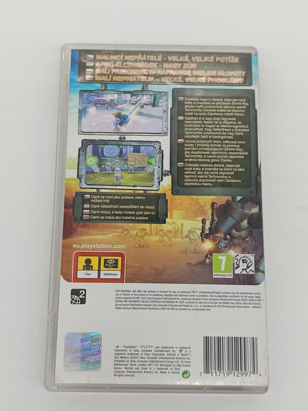 Ratchet & Clank: Size Matters (Polish version) – PlayStation Portable (PSP) edition
