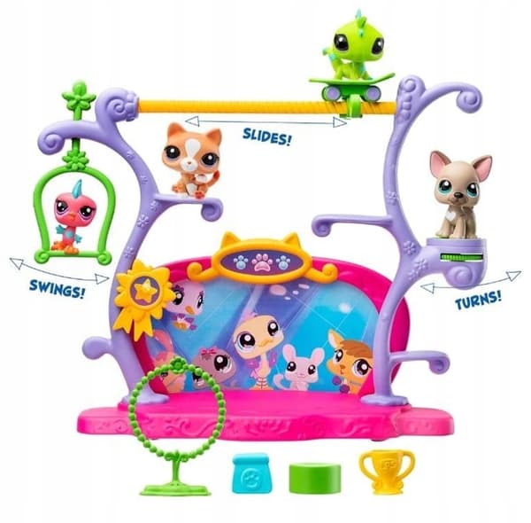 LITTLEST PET SHOP TALENT SHOW SET BY HASBRO – GENERATION 7 FIGURES NO. 00558