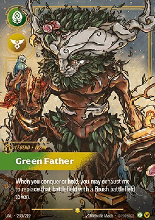 Riftbound UNL Ivern, Green Father